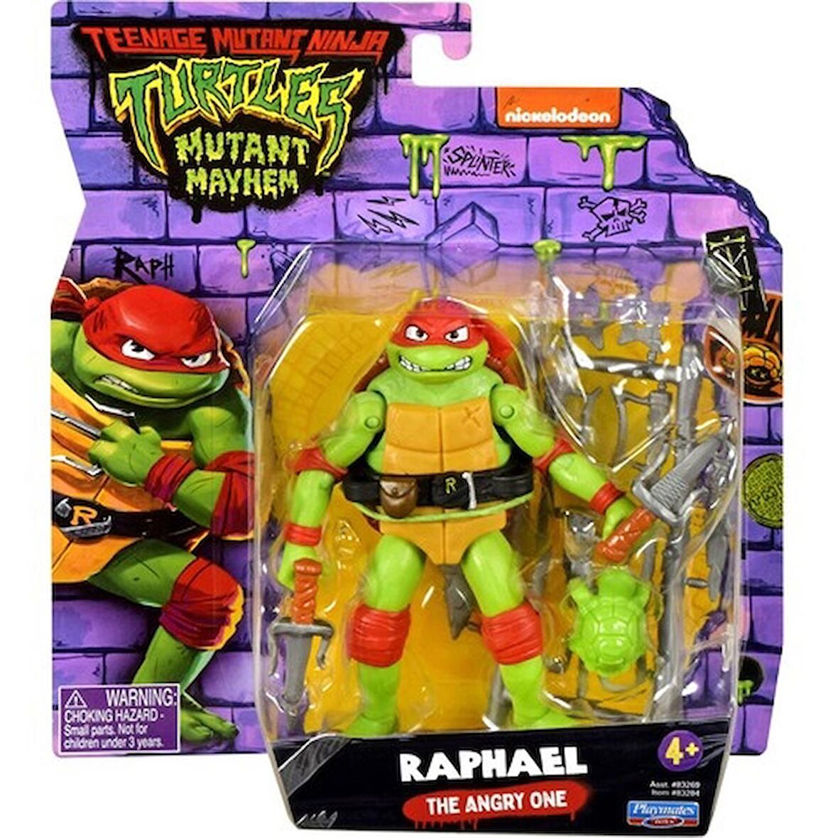 Ninja Turtles Mutant Mayhem Aksiyon Figürler Raphael 83269