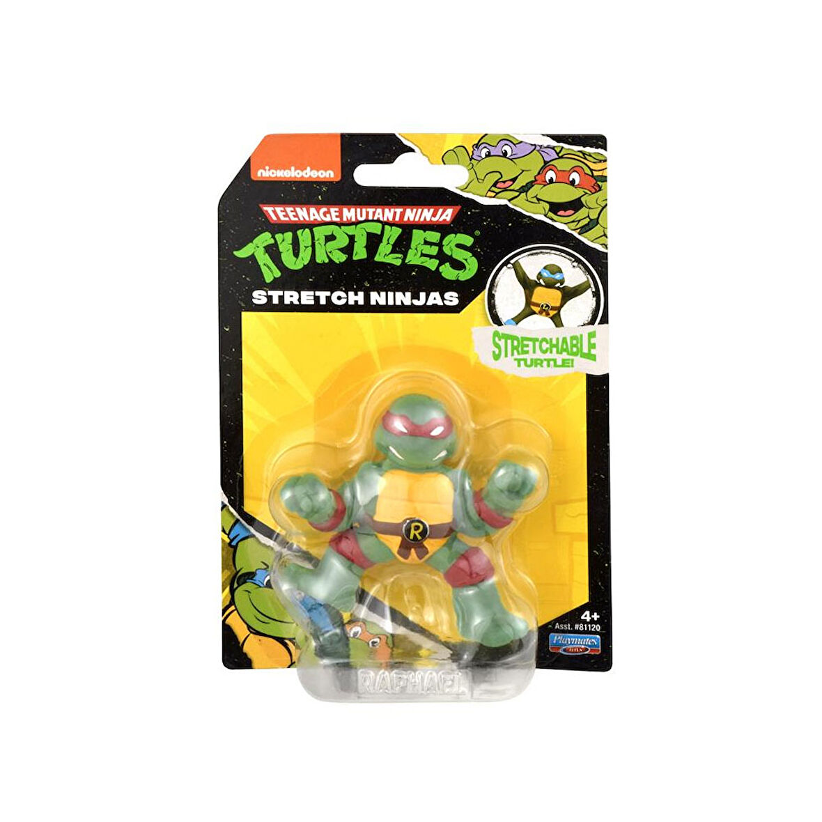 Ninja Turtles Mutant Mayhem Stretch Figürler Raphael 81120