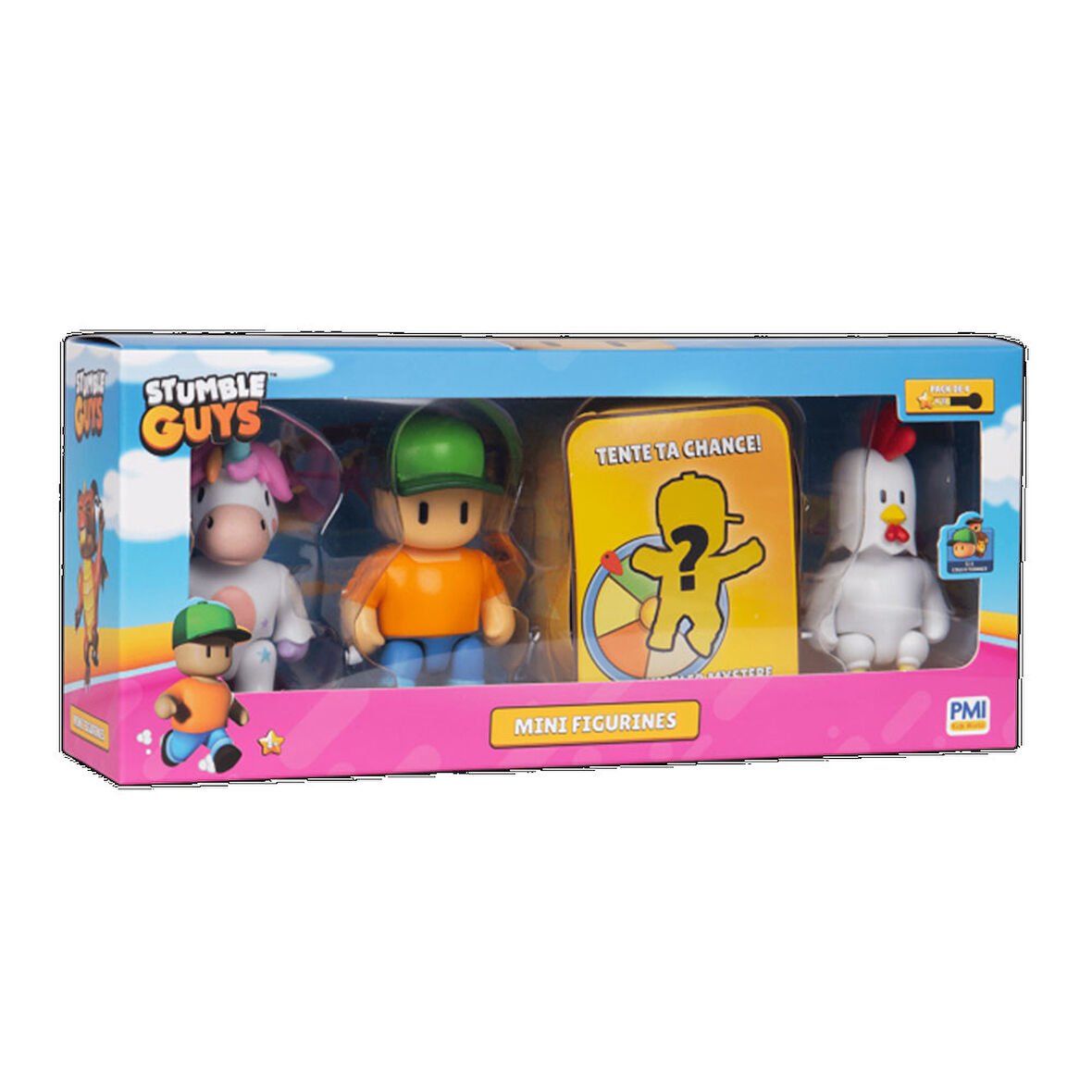 Stumble Guys 4'lü Aksiyon Figür Set PMI/SG3004
