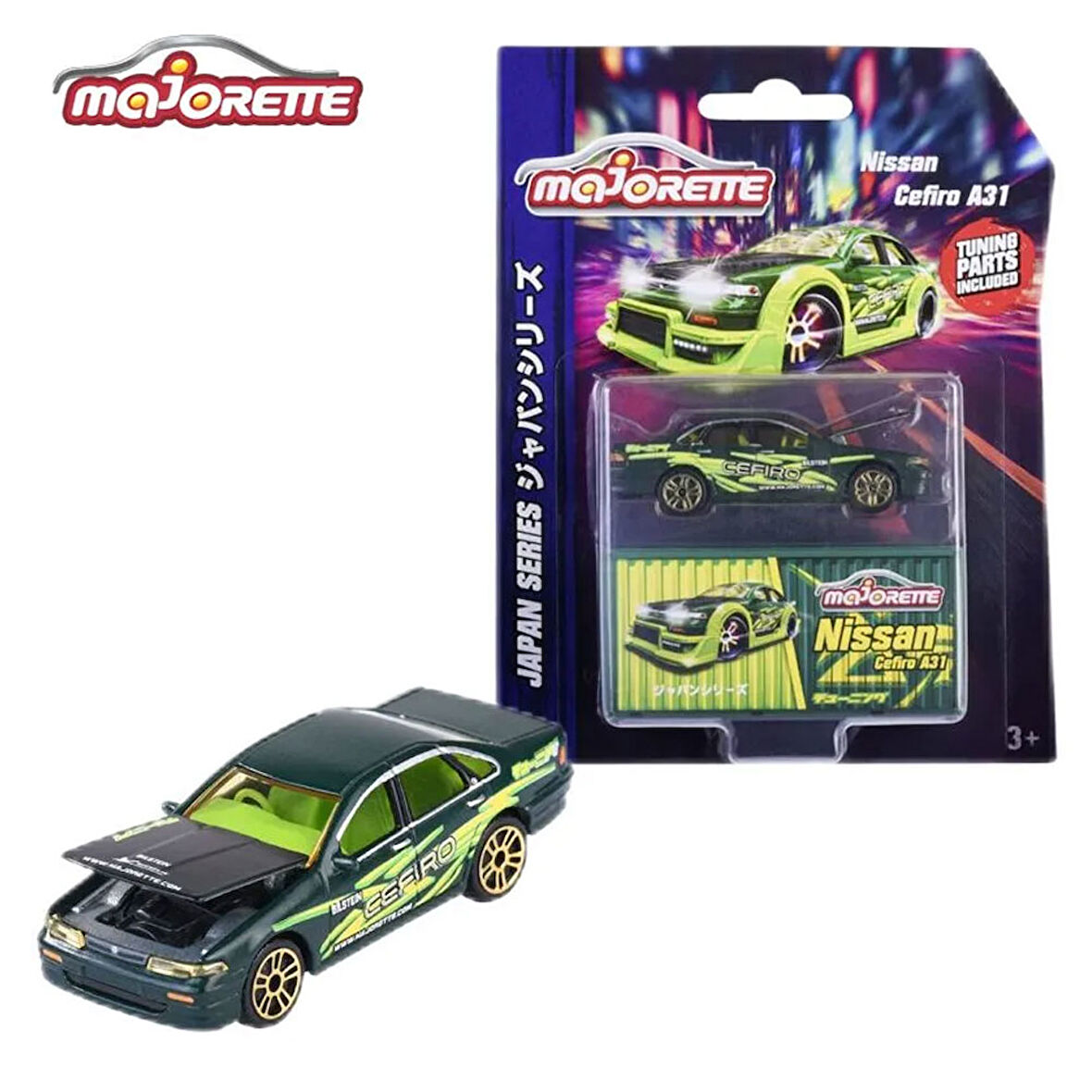 Majorette Japonya Serisi Deluxe Arabalar Nissan Cefiro A31 212051030