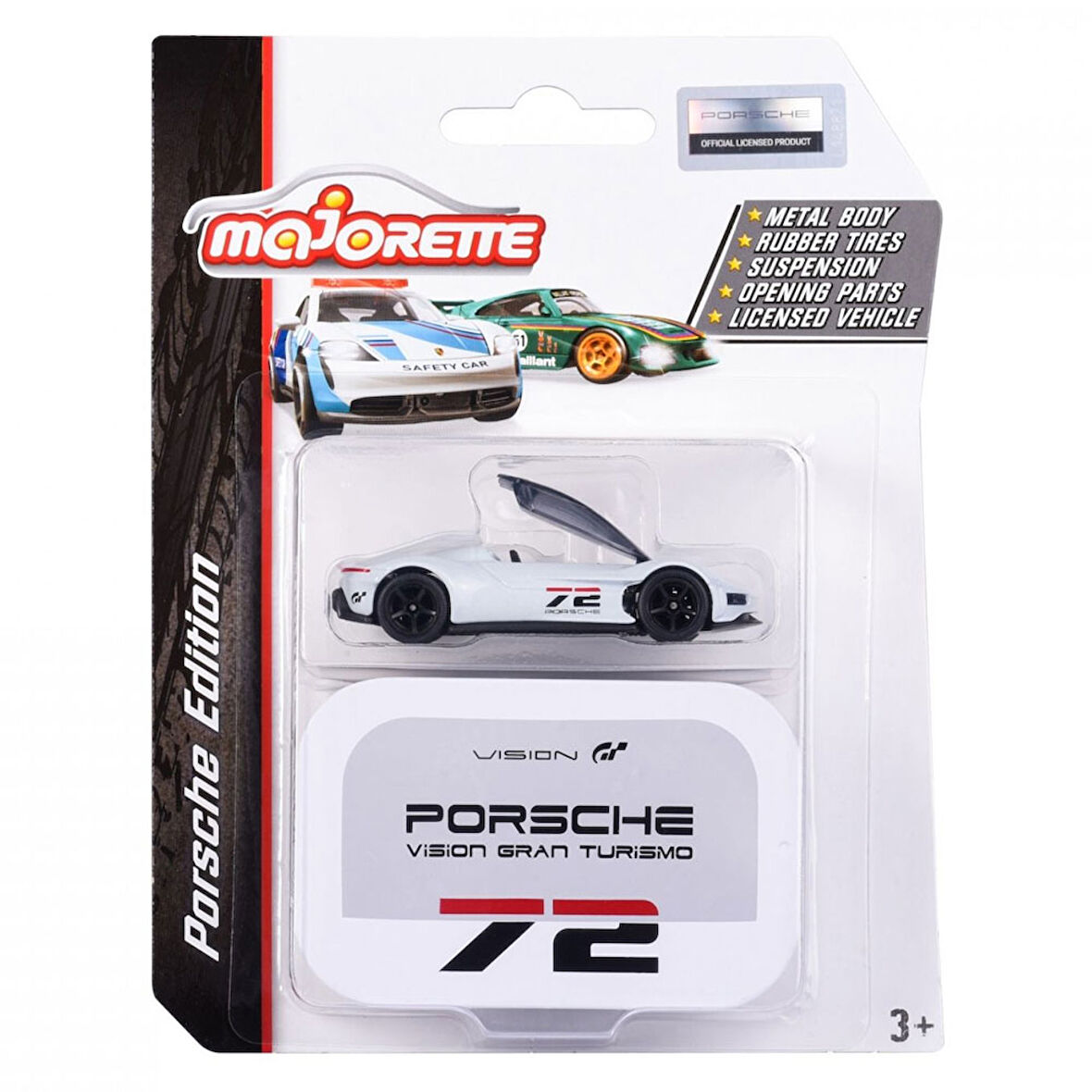 Majorette Porsche Motorsport Deluxe Vision Grand Turismo-Beyaz 212053161