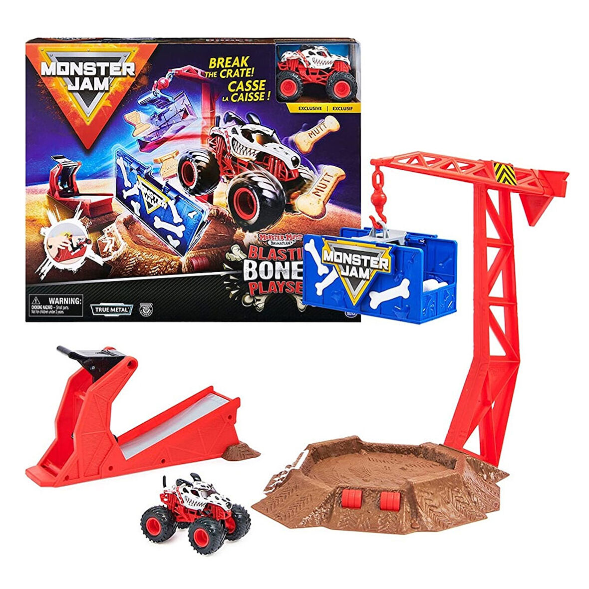 Monster Jam 1:64 Blastin Bones Oyun Seti 6045029-20129455
