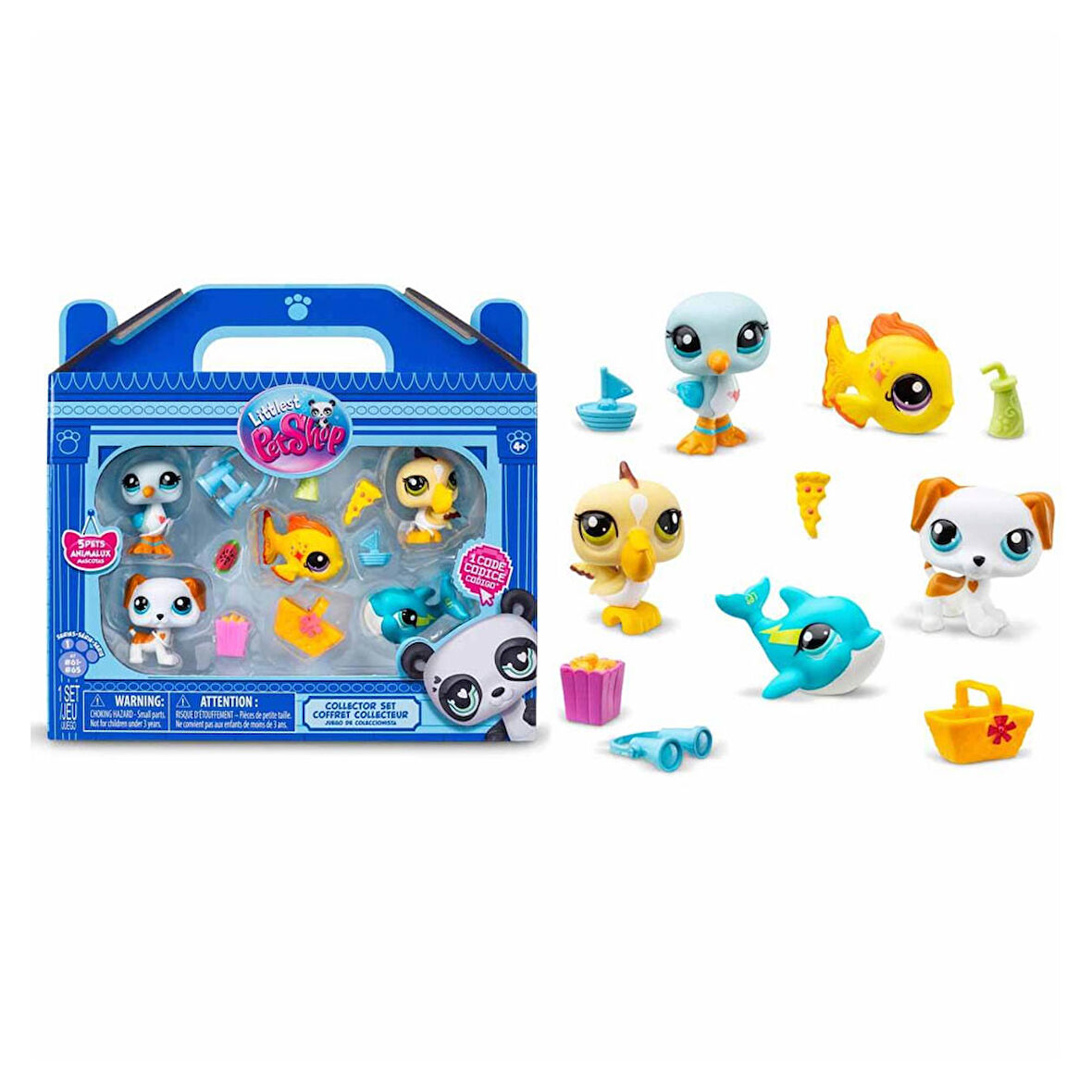 Littlest Pet Shop Minişler 5'li Figür Seti S1 Minişler Tatilde S01005103