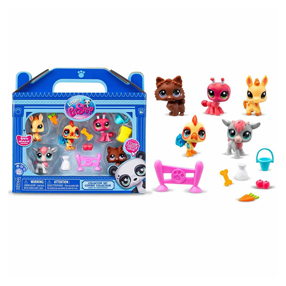 Littlest Pet Shop Minişler 5'li Figür Seti S1 Minişler Çiftlikte S01005103