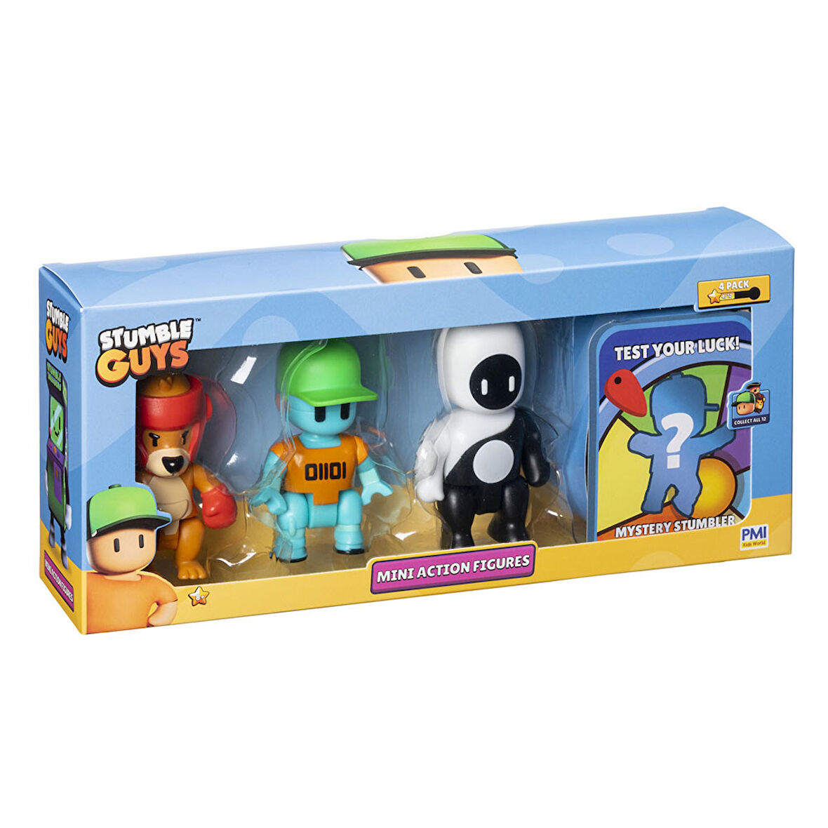 Stumble Guys 4'lü Aksiyon Figür Set Model 2 SG3204