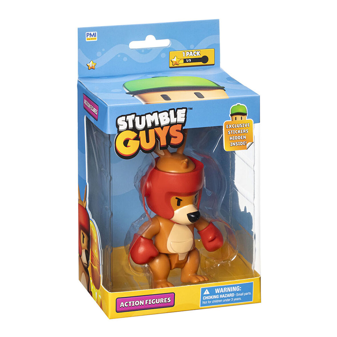 Stumble Guys 11,5 cm Aksiyon Figür Boxing Roo SG6210