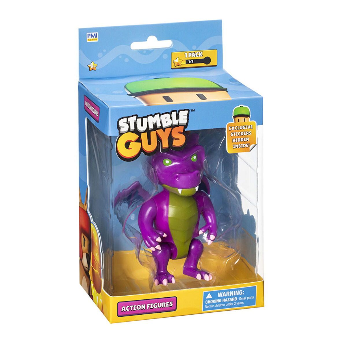 Stumble Guys 11,5 cm Aksiyon Figür Dusk Dragon SG6210