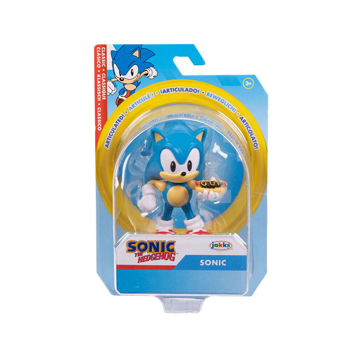 Sonic Aksiyon Figür 6 cm Sonic W19-422524-8-GEN