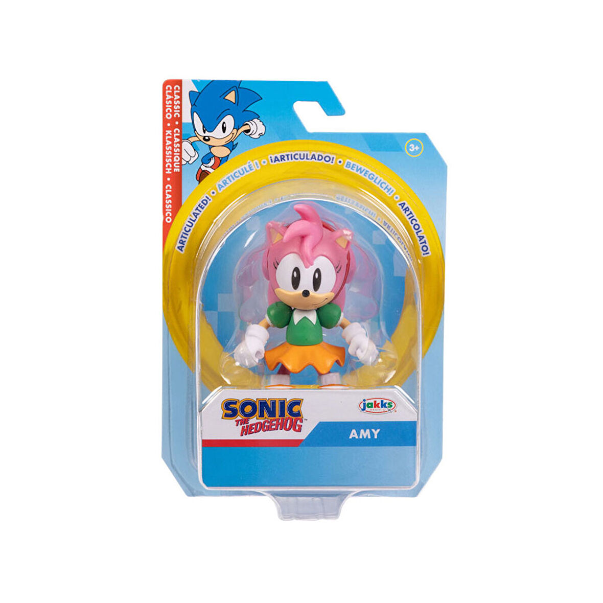 Sonic Aksiyon Figür 6 cm Amy W19-422524-8-GEN