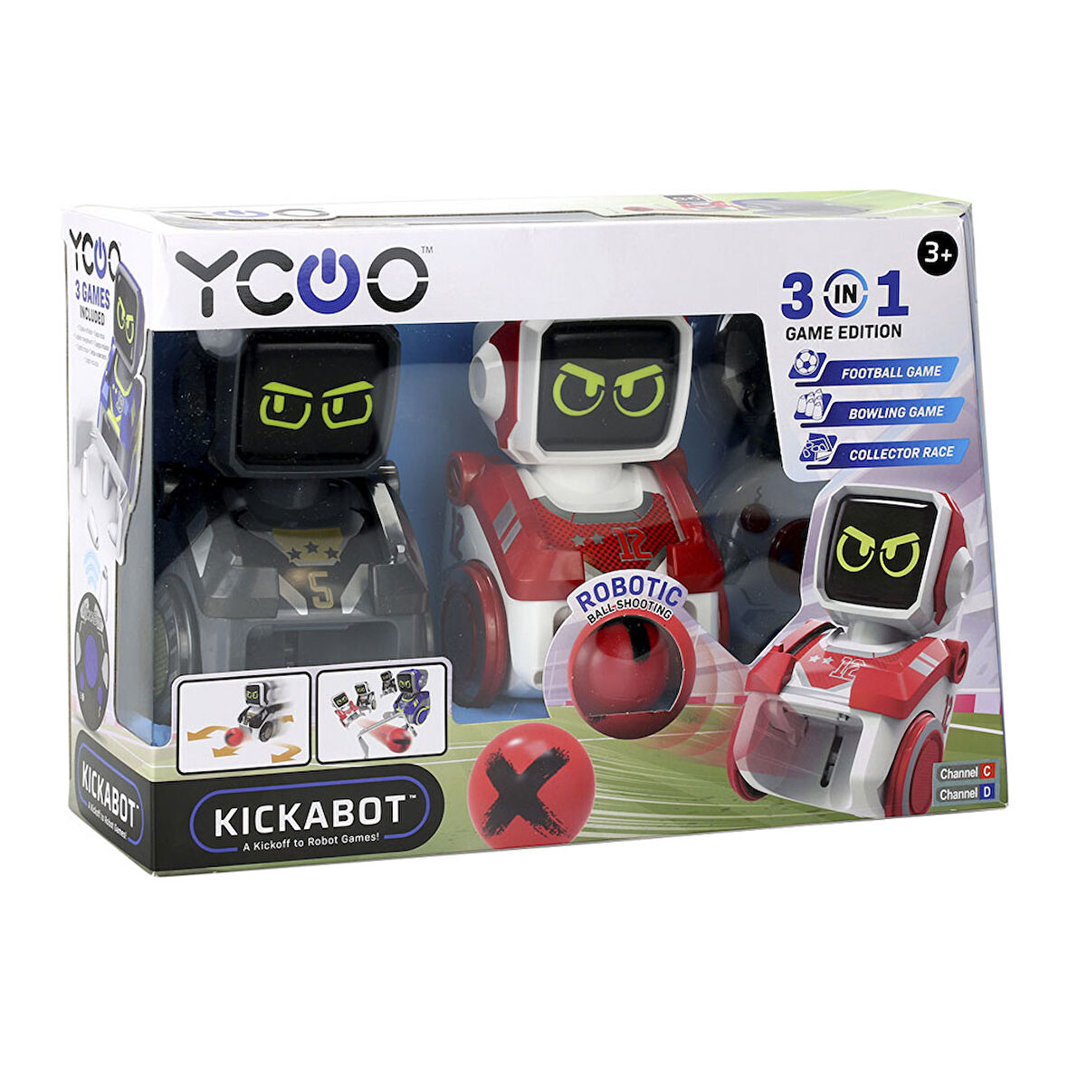 Silverlit Kickabot İkili Set Model 1 88549