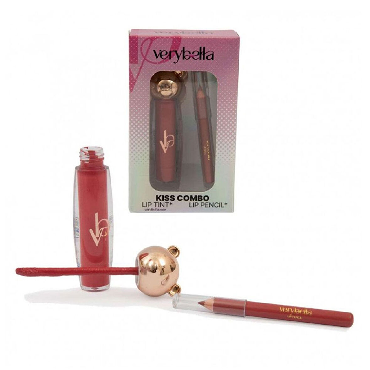 Very Bella Dudak Seti 3 Numara Açık VRB30000