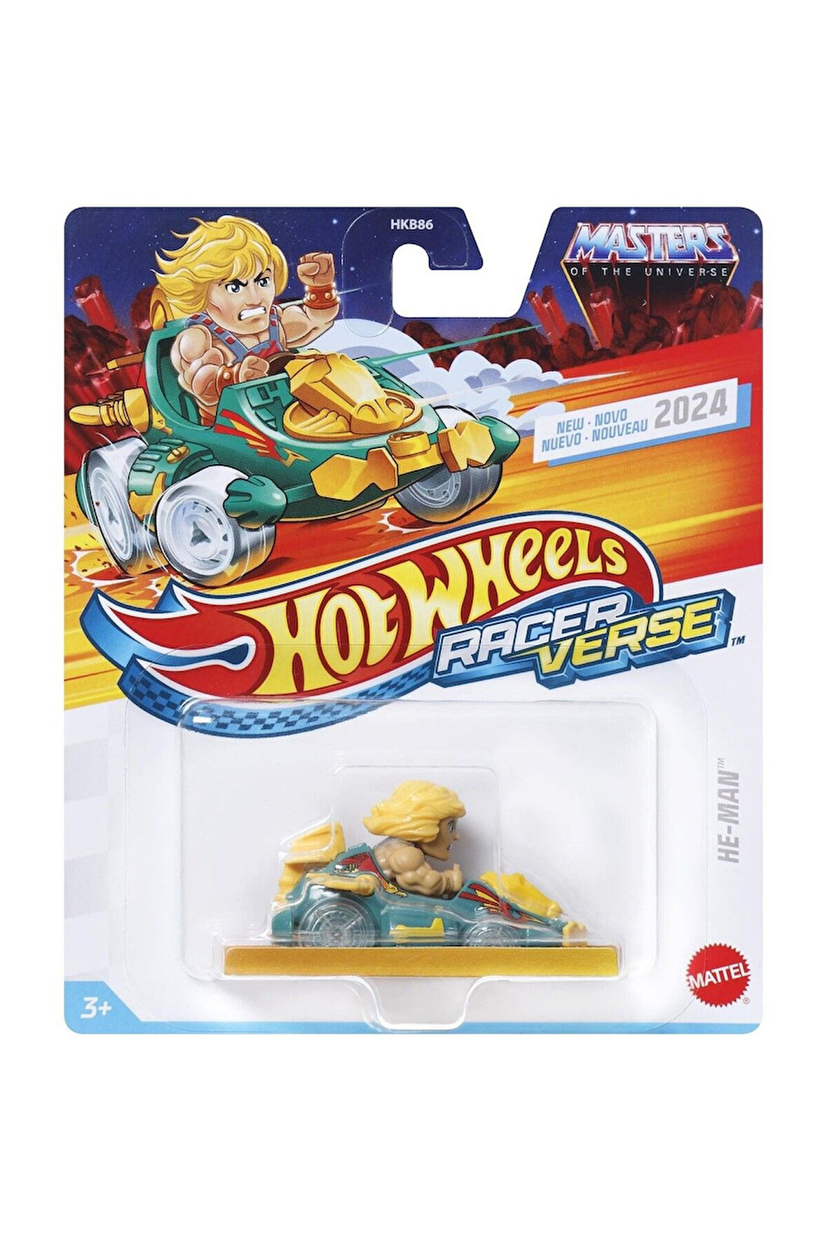 Hot Wheels RacerVerse Tekli Arabalar He-Man HRT39