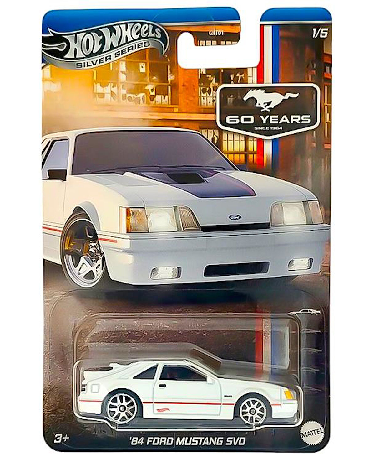 Hot Wheels Silver Serisi 84 Ford Mustang SVO JBY50