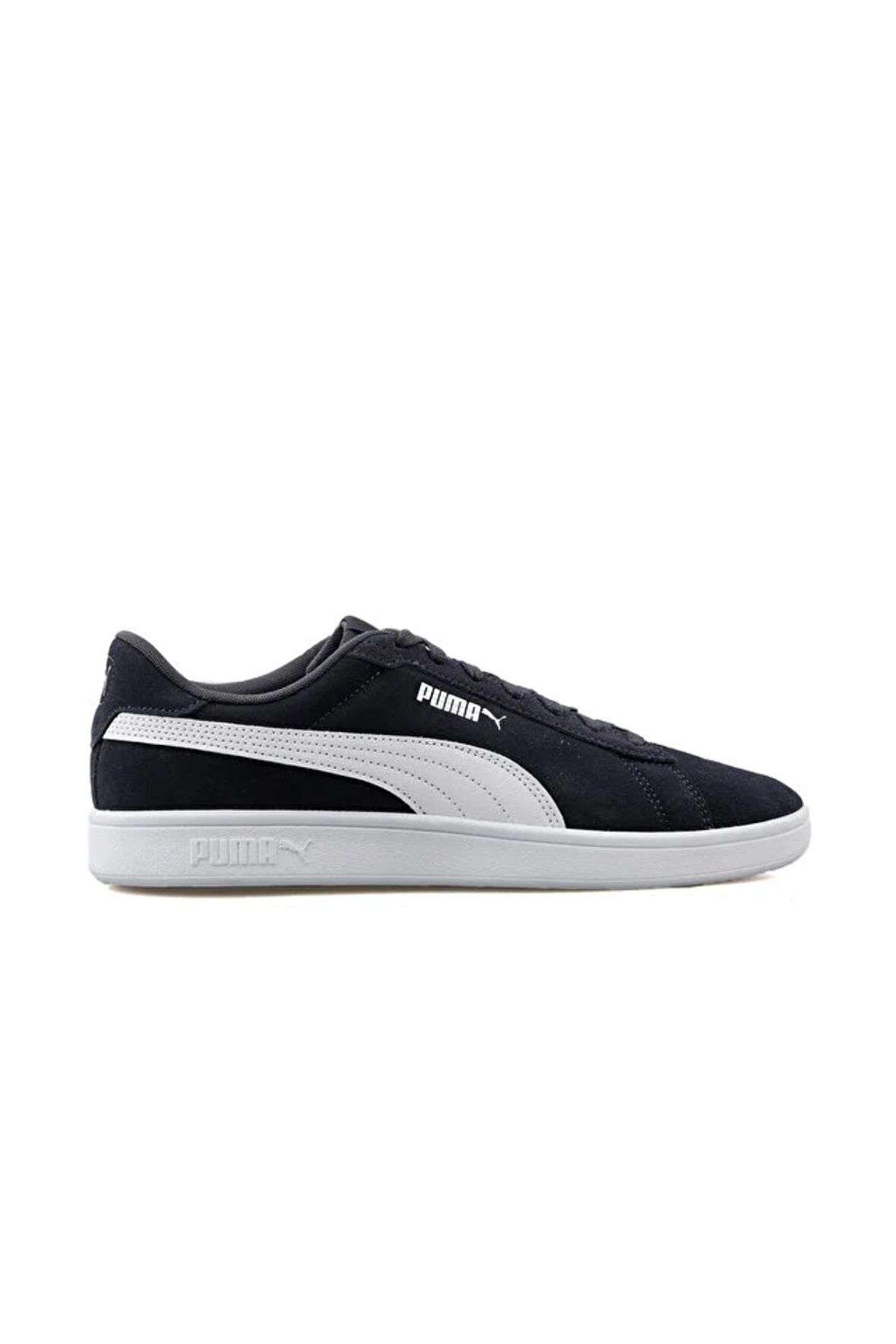Puma Erkek Lacivert-Beyaz Süet Smash 3.0 Sneaker Ayakkabı VO39098403