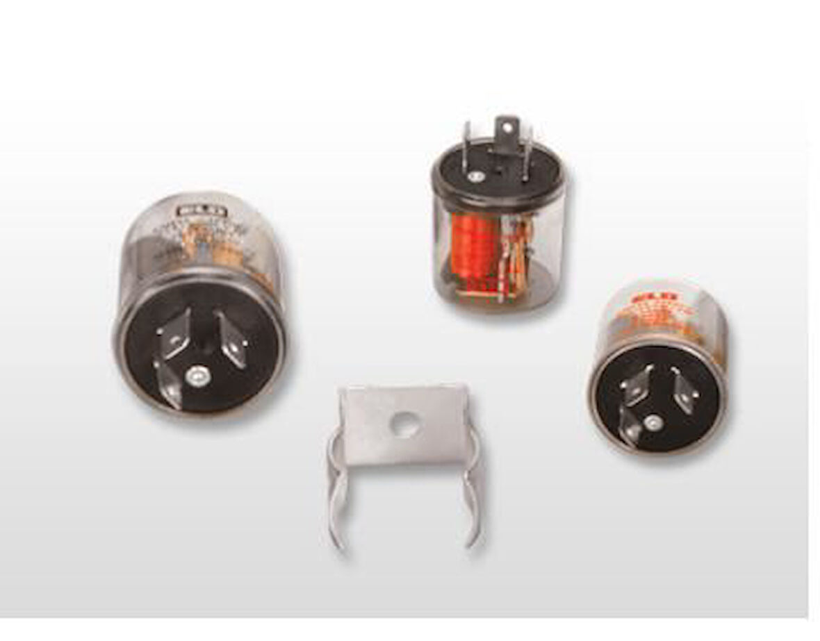 12V BOBİNLİ FLAŞÖR(SEFFAF)