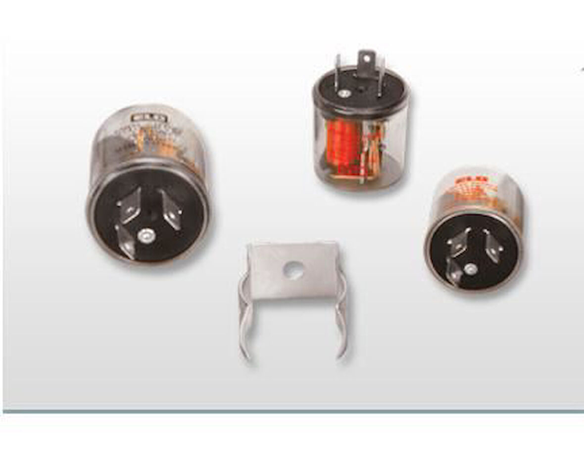 24V BOBİNLİ FLAŞÖR(SEFFAF)