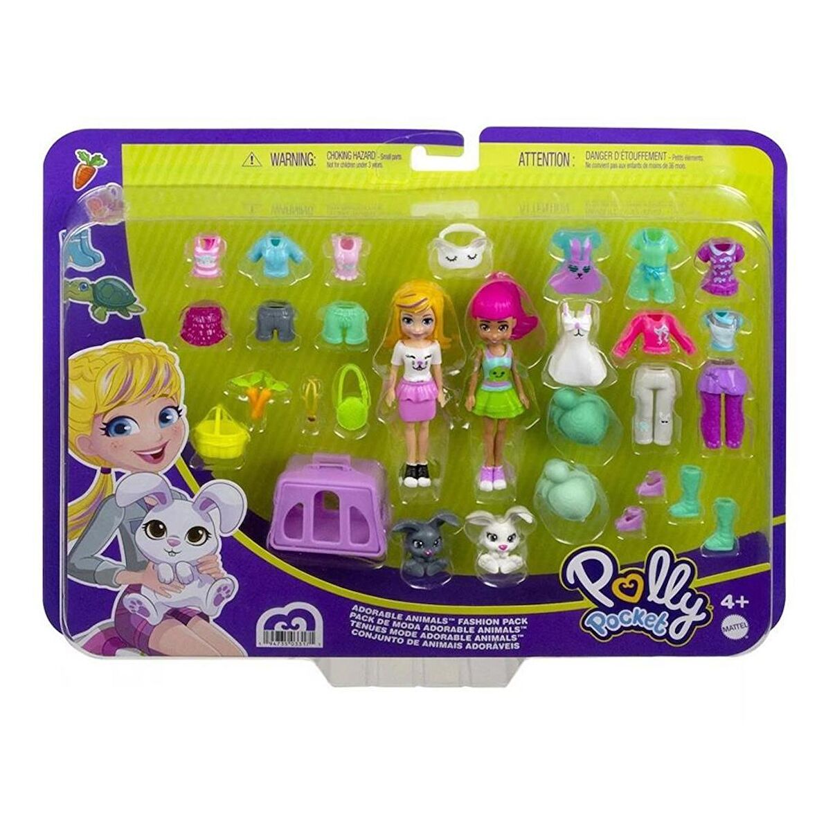 Polly Pocket Sevimli Hayvanlar Moda Paketi