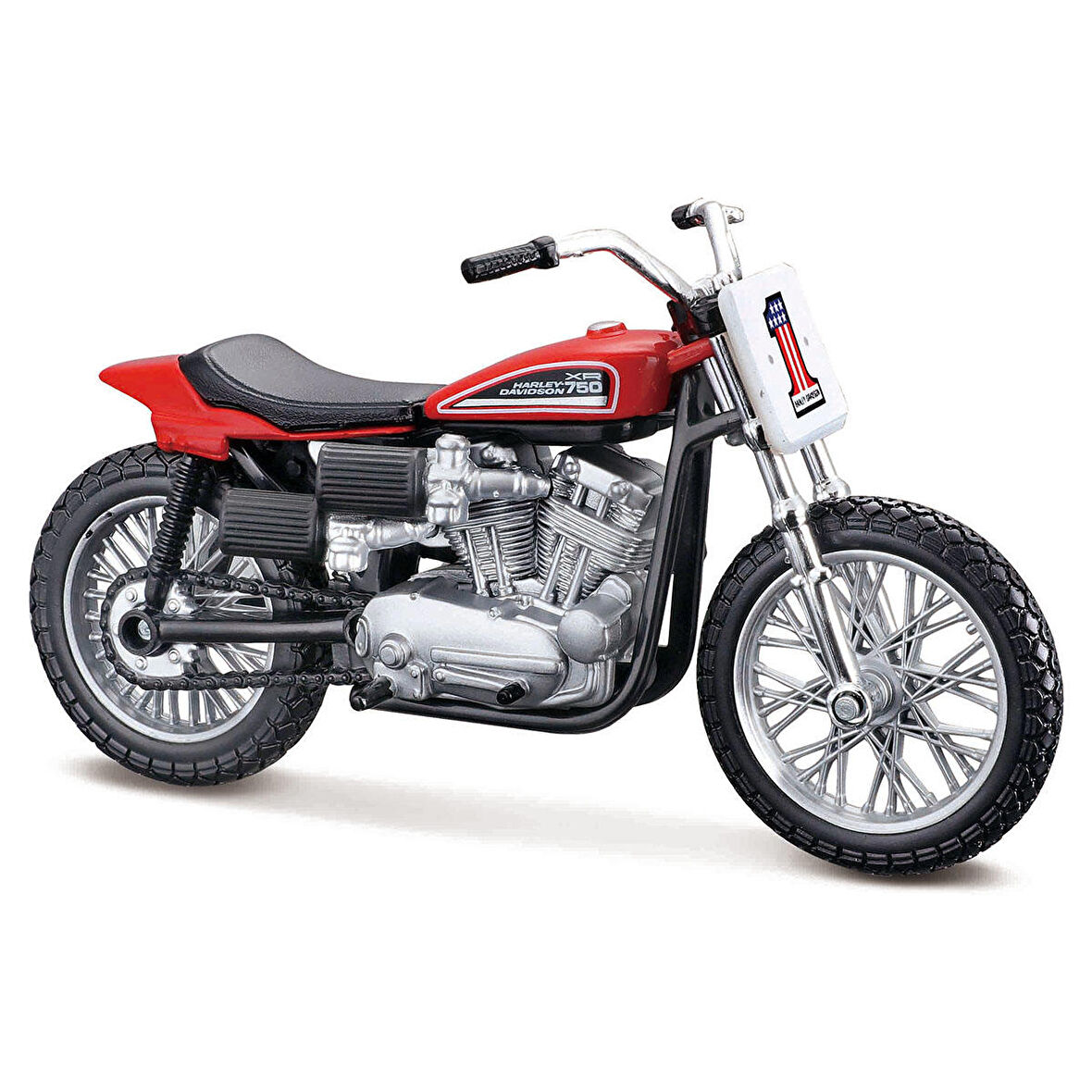 Maisto 1/18 Harley-Davidson XR750 Motosiklet