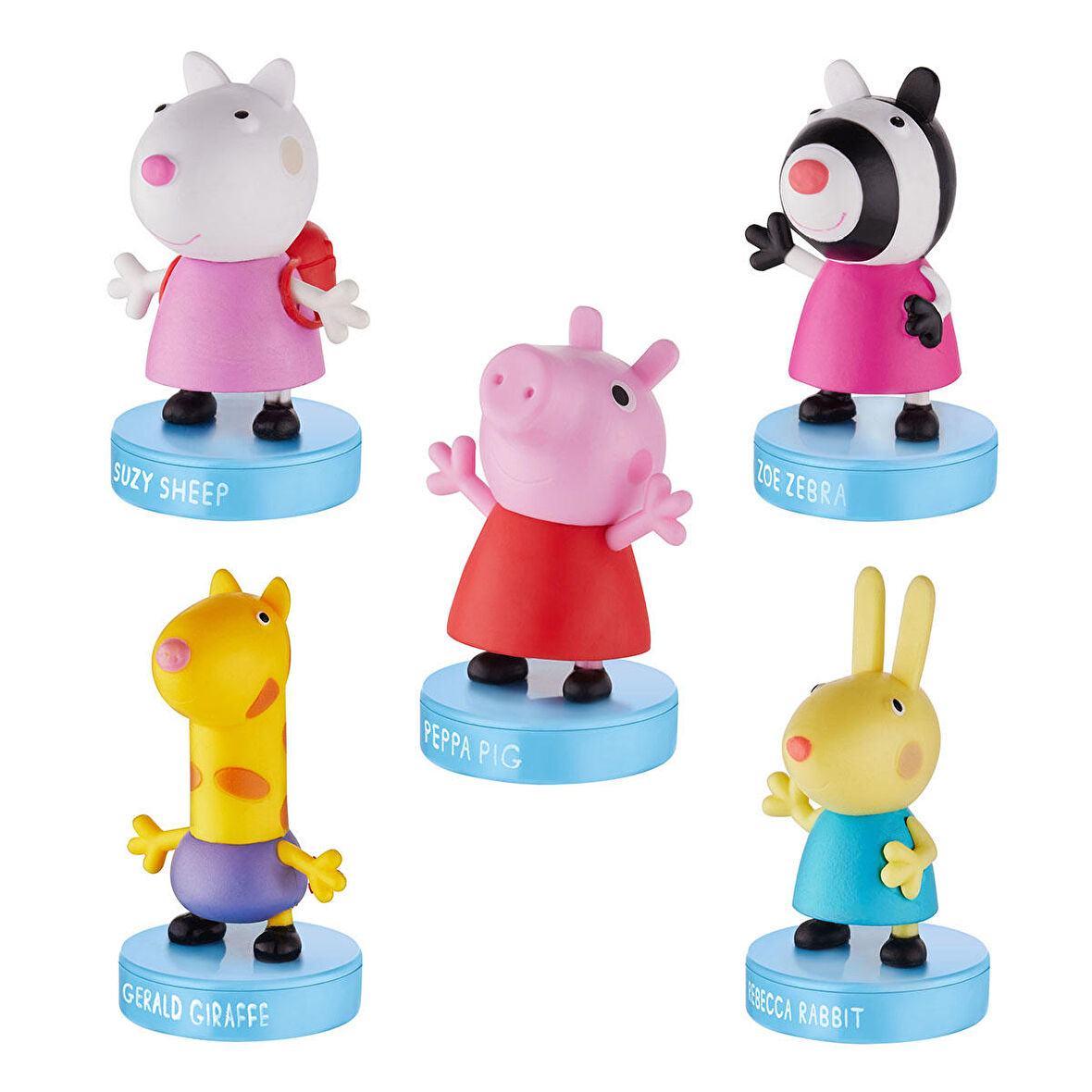 PMI Peppa Pig Stampers 5'li Figür - Model 1