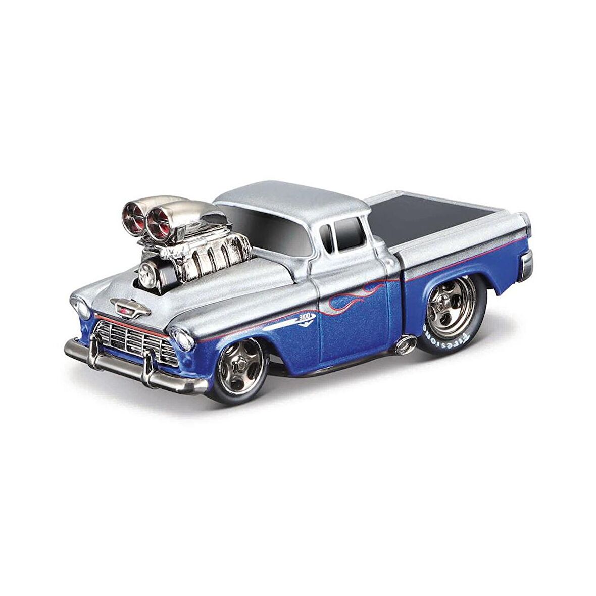 Maisto Muscle Machines 02 - 1955 Chevrolet Cameo Pickup Model Araba 1/64