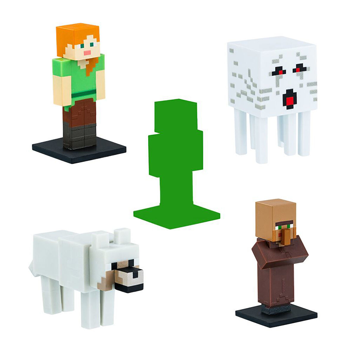 PMI Minecraft 3D Figür Toppeez 5'li Set MC2040 Model 3