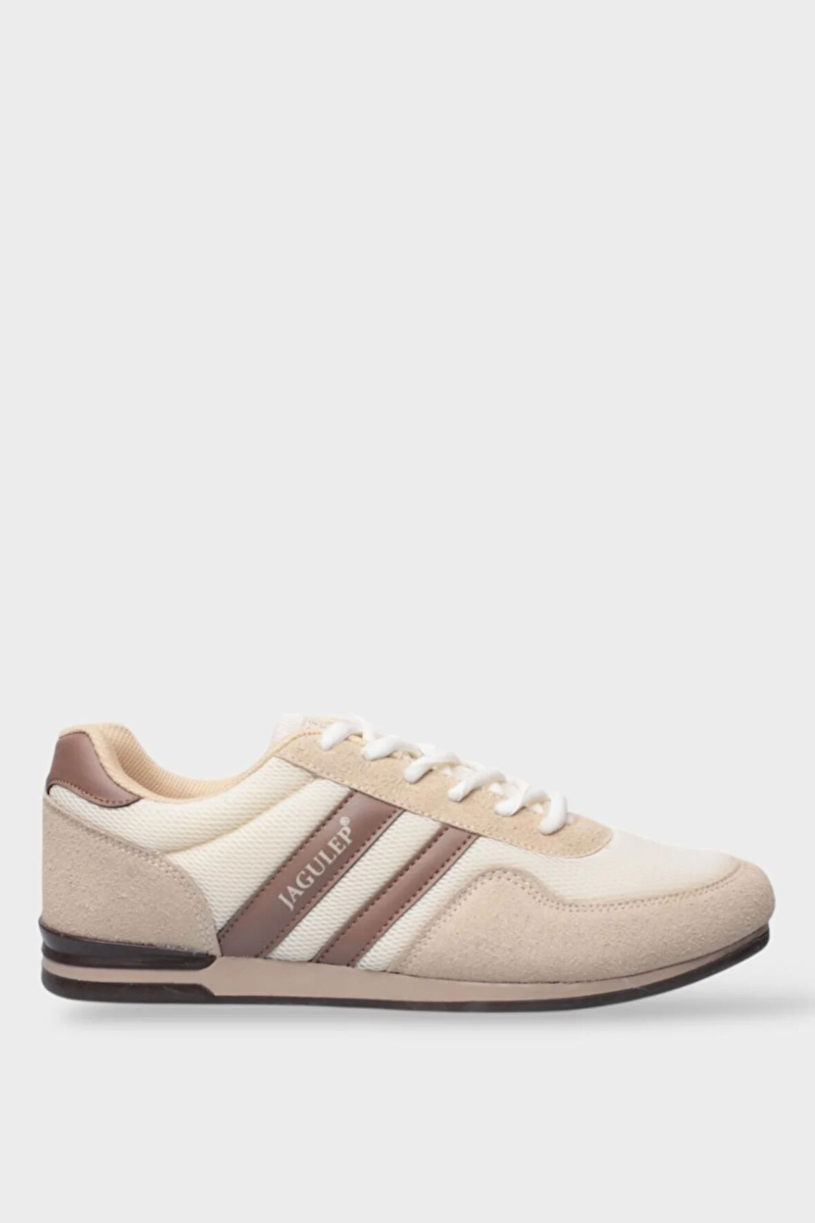 Unisex Airfile İnce Taban Spor Ayakkabı BEJ - KAHVERENGİ