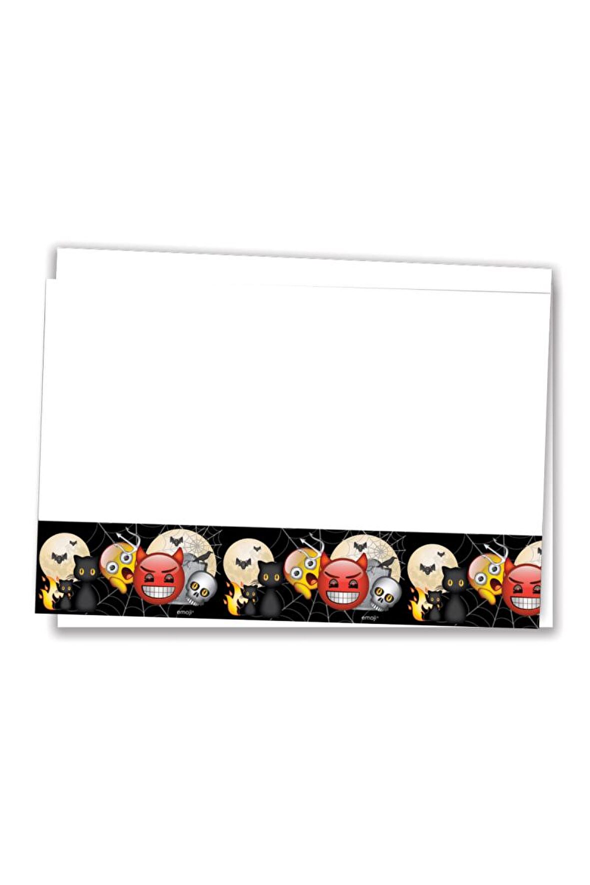 EMOJİ KORKU MASA ÖRTÜSÜ 120X180(PLASTİK)