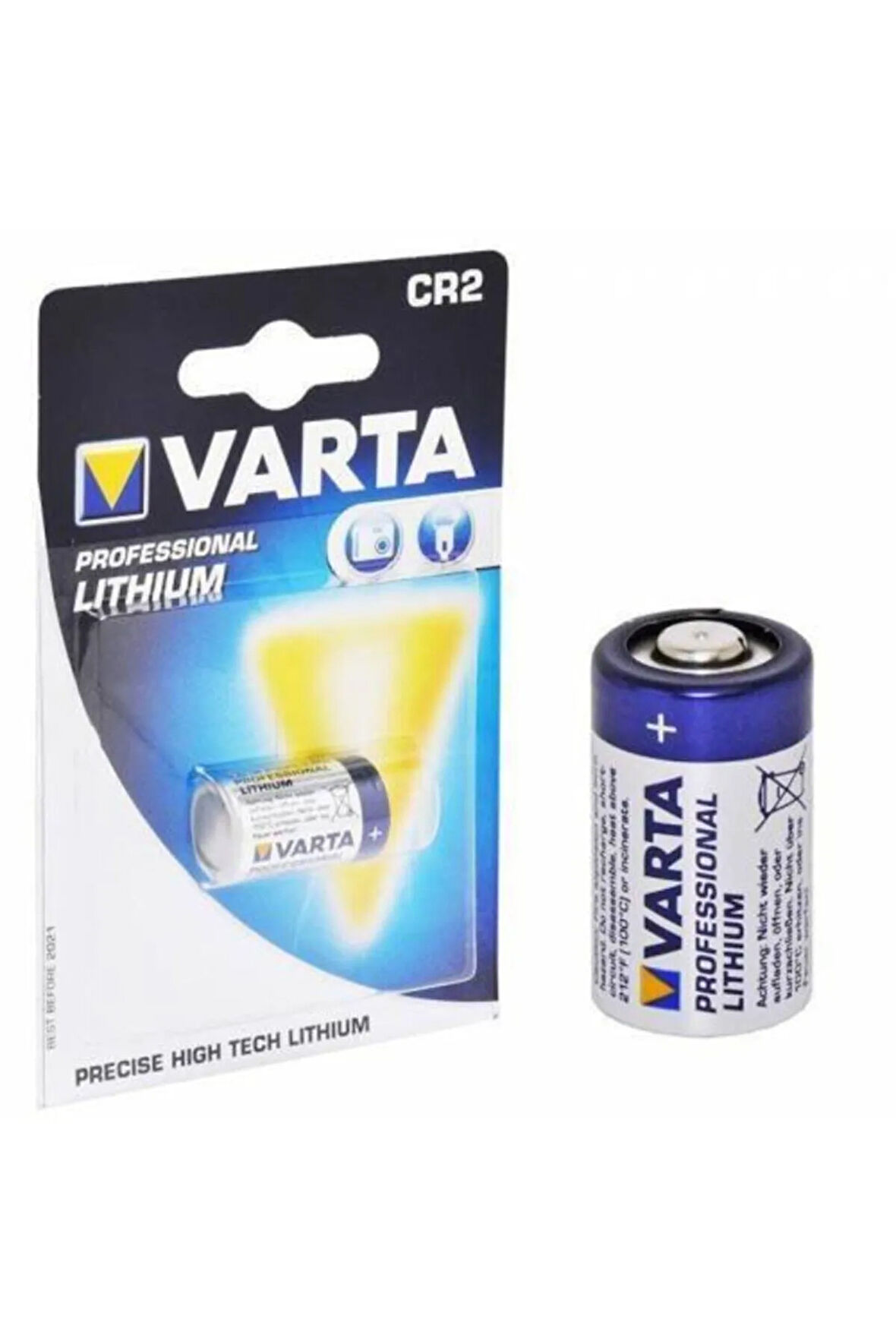 Cr2 Professional Photo 3v Lityum Pil