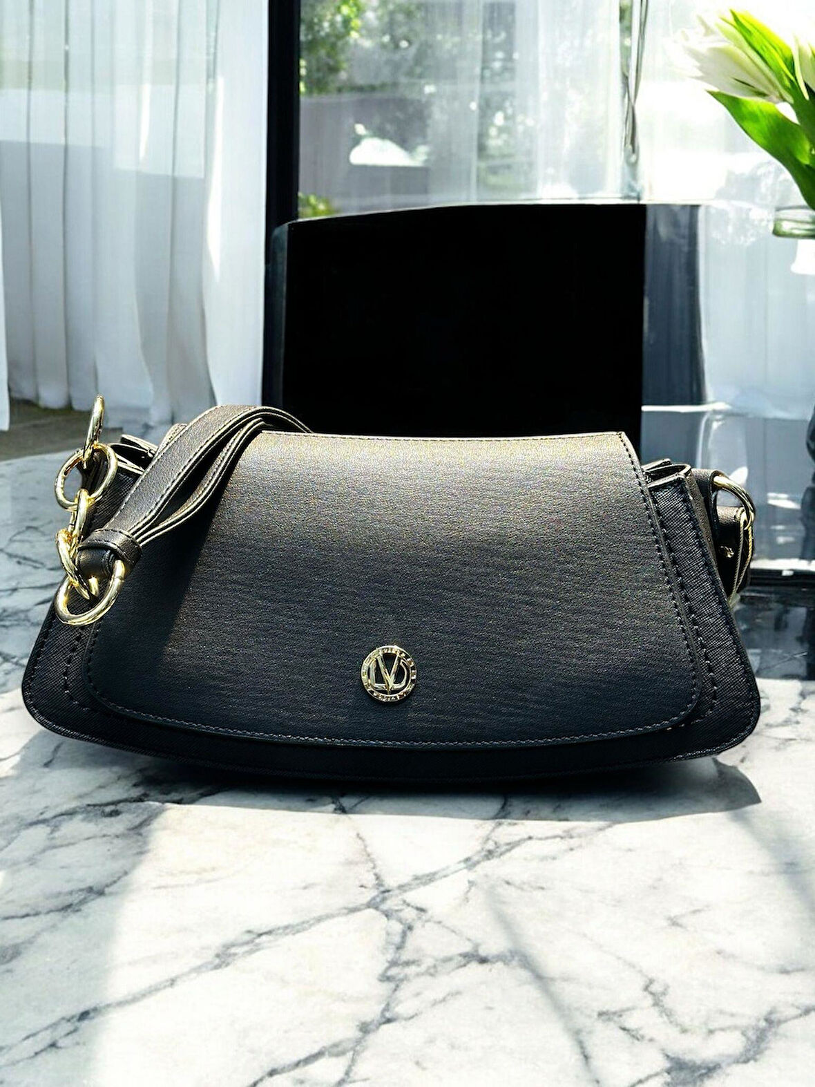 Levidor Kartlık ve Bileklik Hediyeli El Ve Kol Çantası Omuz Çantası VS.BLKT.0187