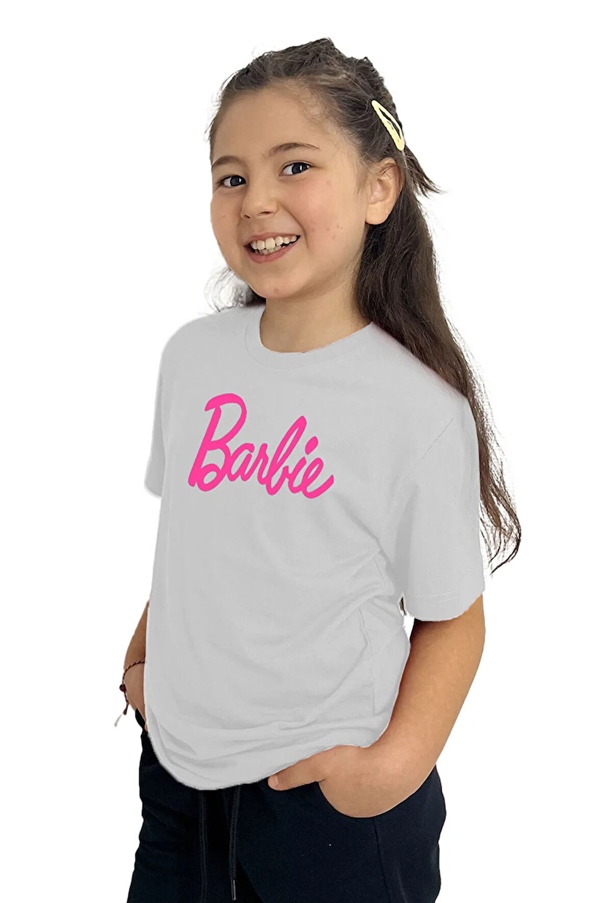 Baskılı Kız Çocuk Tişört | %100 Pamuk, Şık ve Rahat