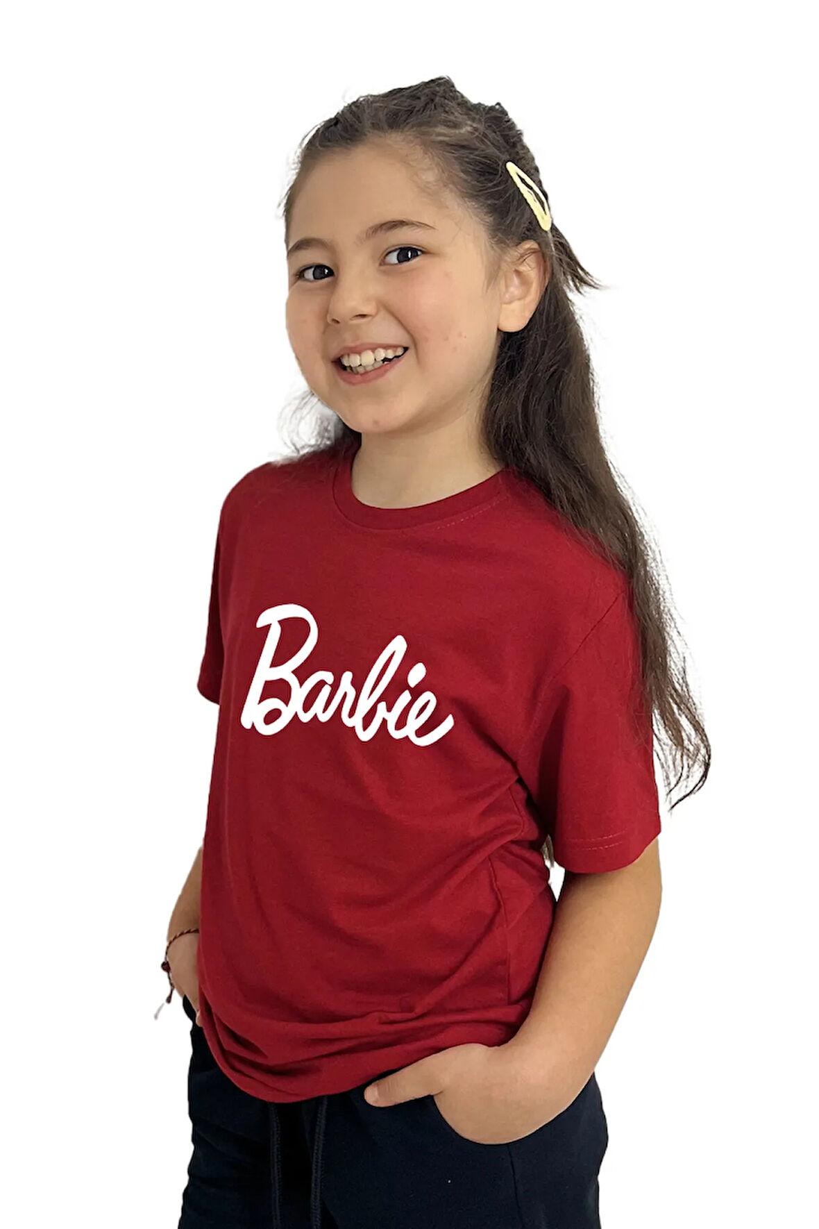 Baskılı Kız Çocuk Tişört | %100 Pamuk, Şık ve Rahat