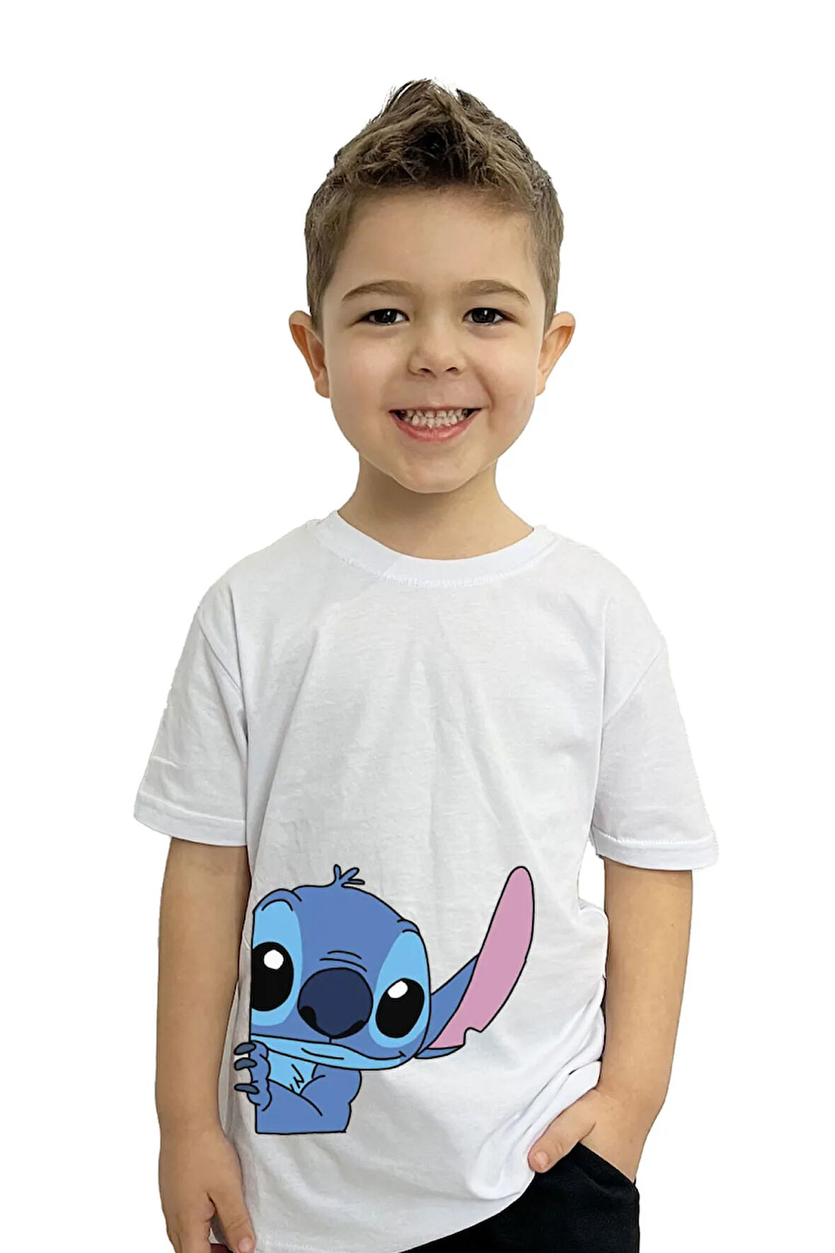 Sevimli Hayvan Baskılı Çocuk Tişörtü | %100 Pamuk, Şık ve Rahat Tasarım