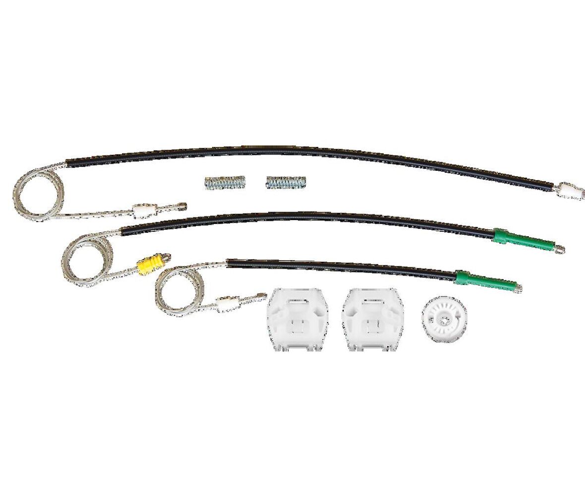 Kayoto Peugeot 607 2000-2010 Cam Kriko Teli Ön Sağ Tamir Takımı KY21073T