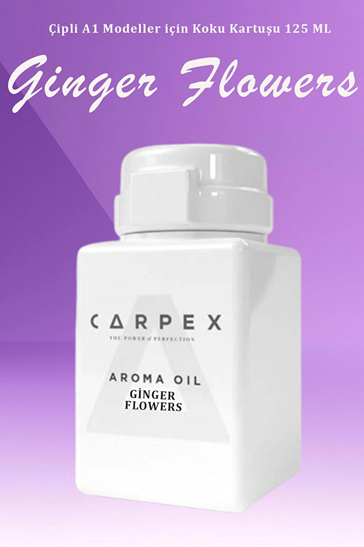 Carpex Çipli E2 Power Eco-x Koku Makinesi Ginger Flowers Koku Kartuşu 125 Ml