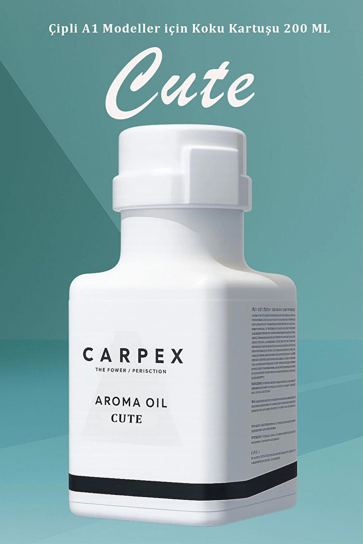 Carpex A1 Çipli Modeller İçin 200 ml Cute Koku Kartuş ( A1 Pro 900-X ve A1 Eco-X Modeller için uyumludur )