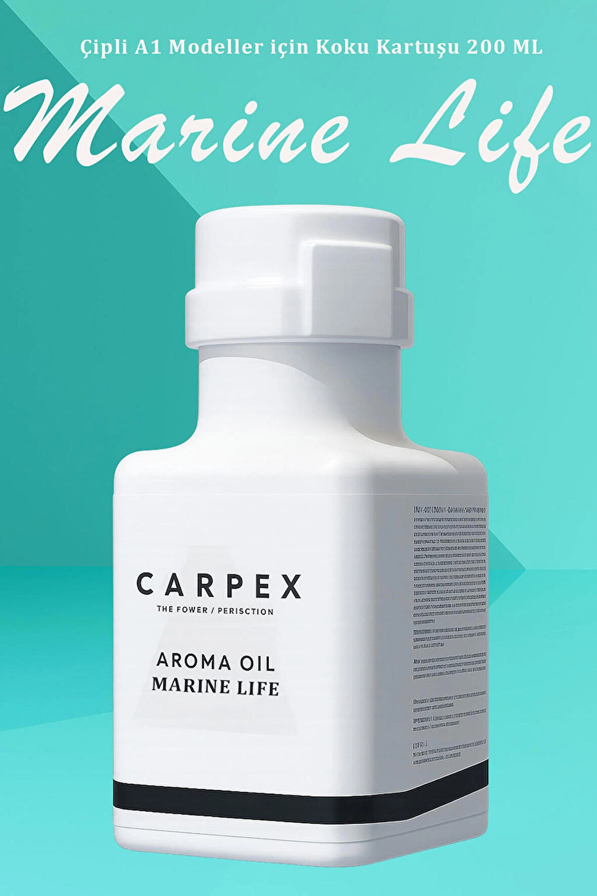 Carpex A1 Çipli Modeller İçin 200 ml Marin Life Koku Kartuş ( A1 Pro 900-X ve A1 Eco-X Modeller için uyumludur )