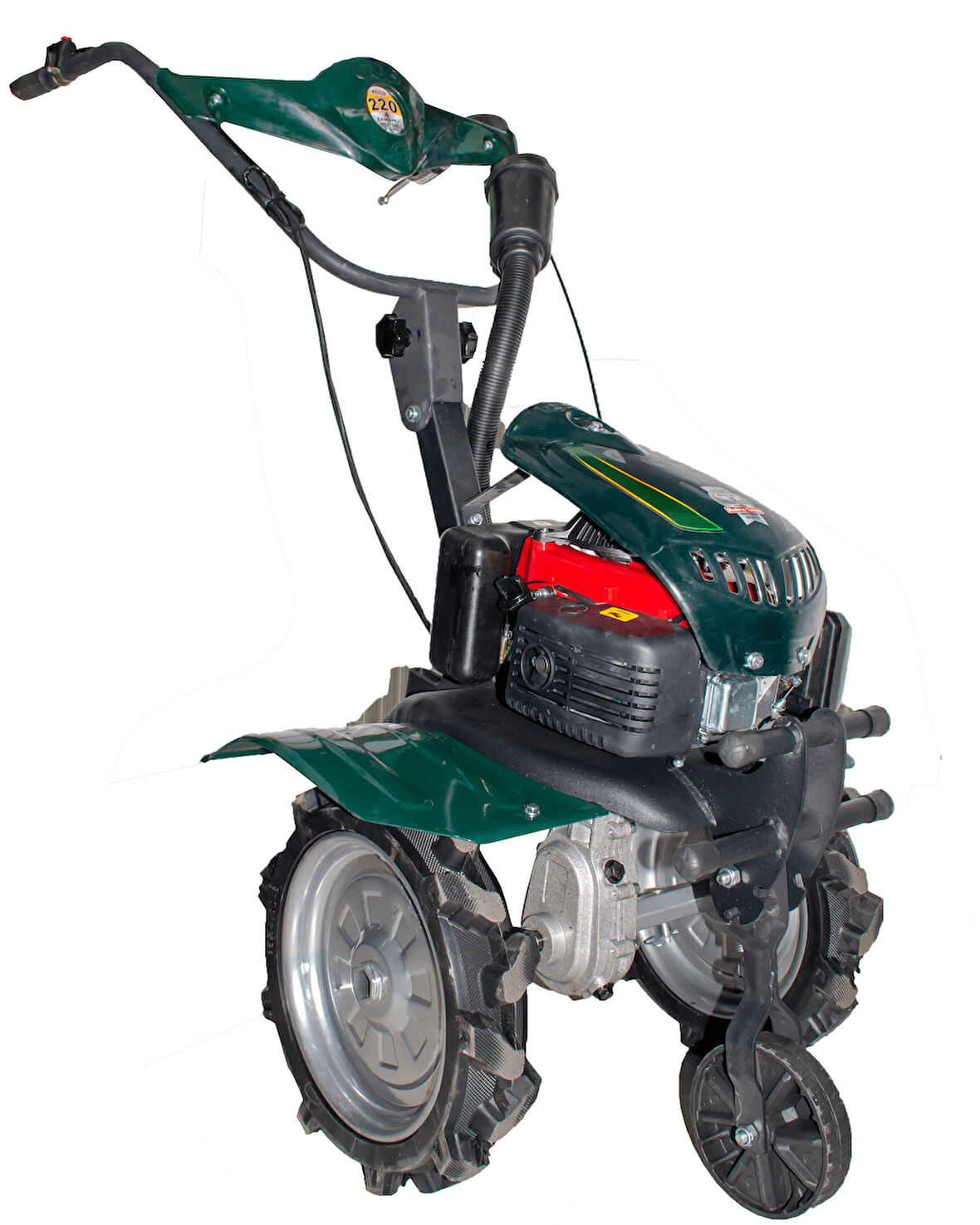 Kaan 220S Lux 3.5 Hp 4 Zamanlı İpli Benzinli Çapa Makinesi (Tekerli)