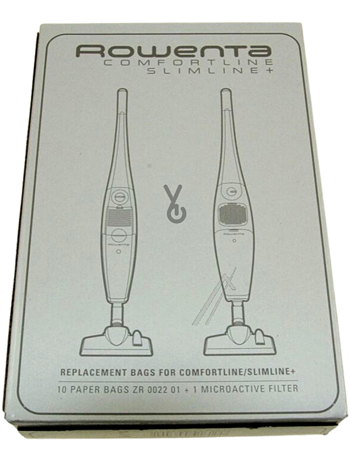 Rowenta Slimline, Comfortline Elektrikli Dikey Süpürge Toz Torbası 10'lu ZR002201