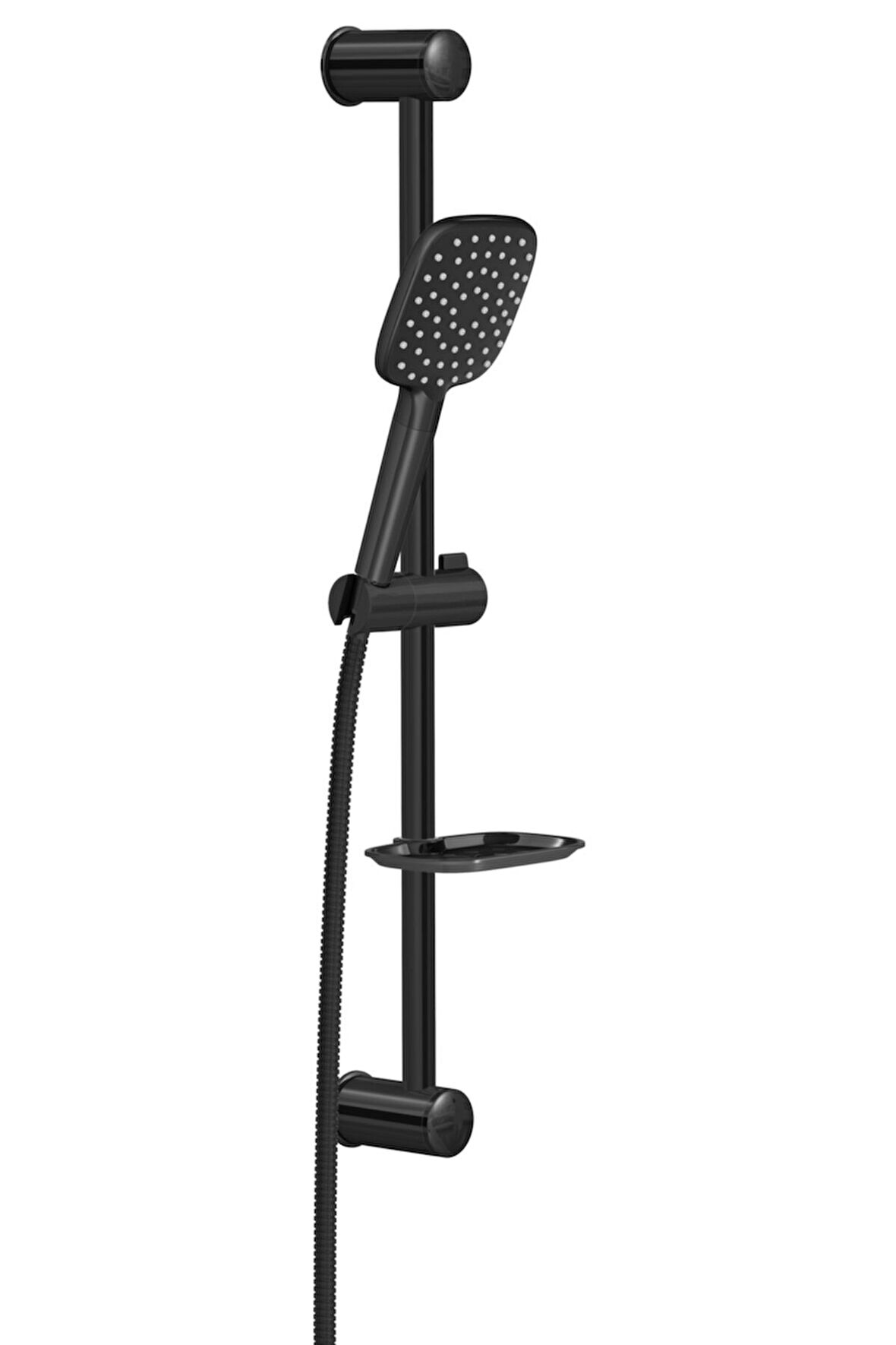 Sürgülü Duş Seti Aqua Jet Black Vs-6180