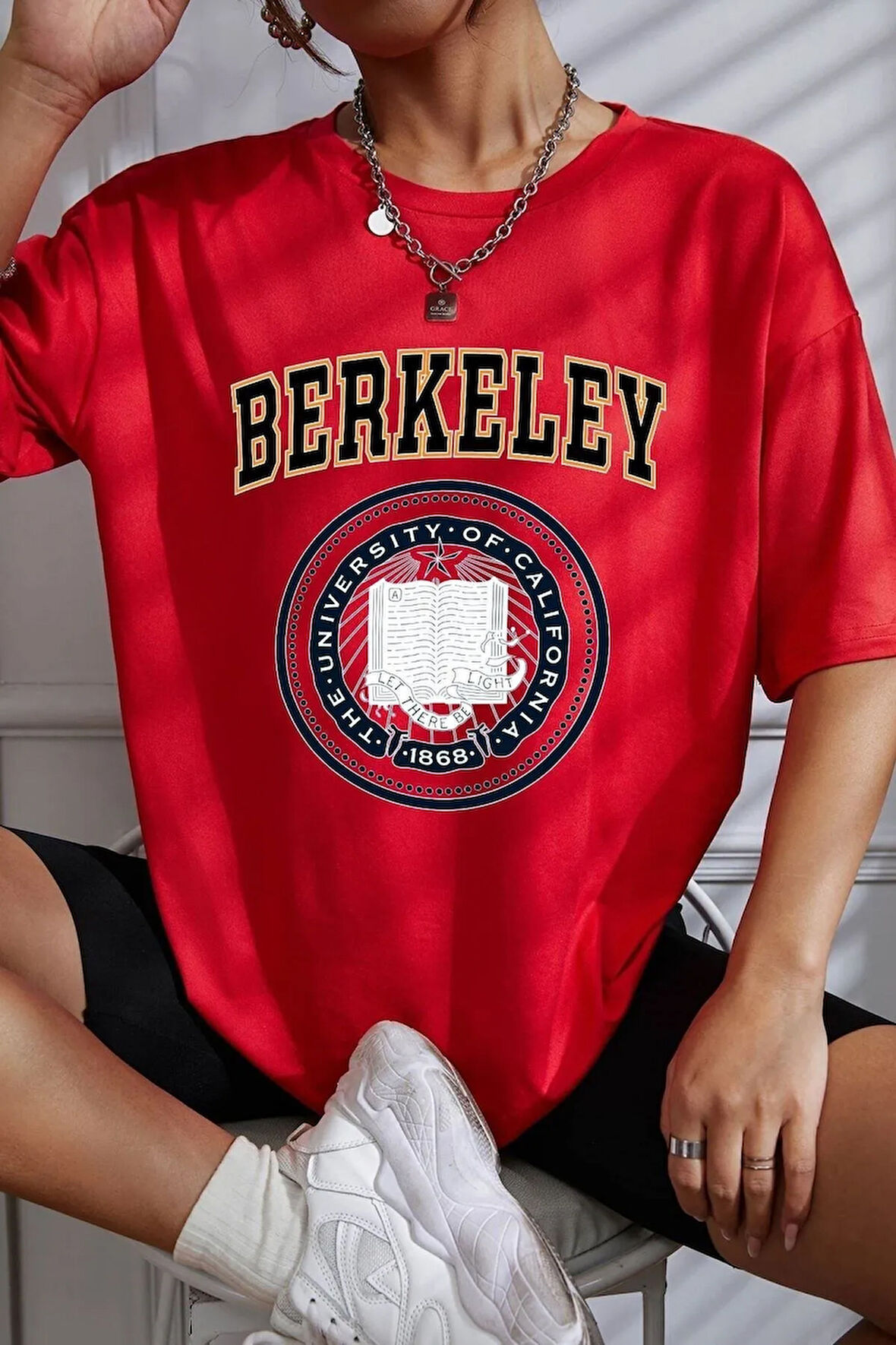 Unisex Berkeley Baskılı Tasarım Tshirt