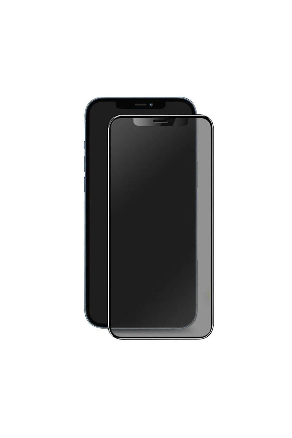Iphone 12 Tam Kaplayan Hayalet Mat Seramik Parmak Izi Yapmaz Ekran Koruyucu Uyumlu