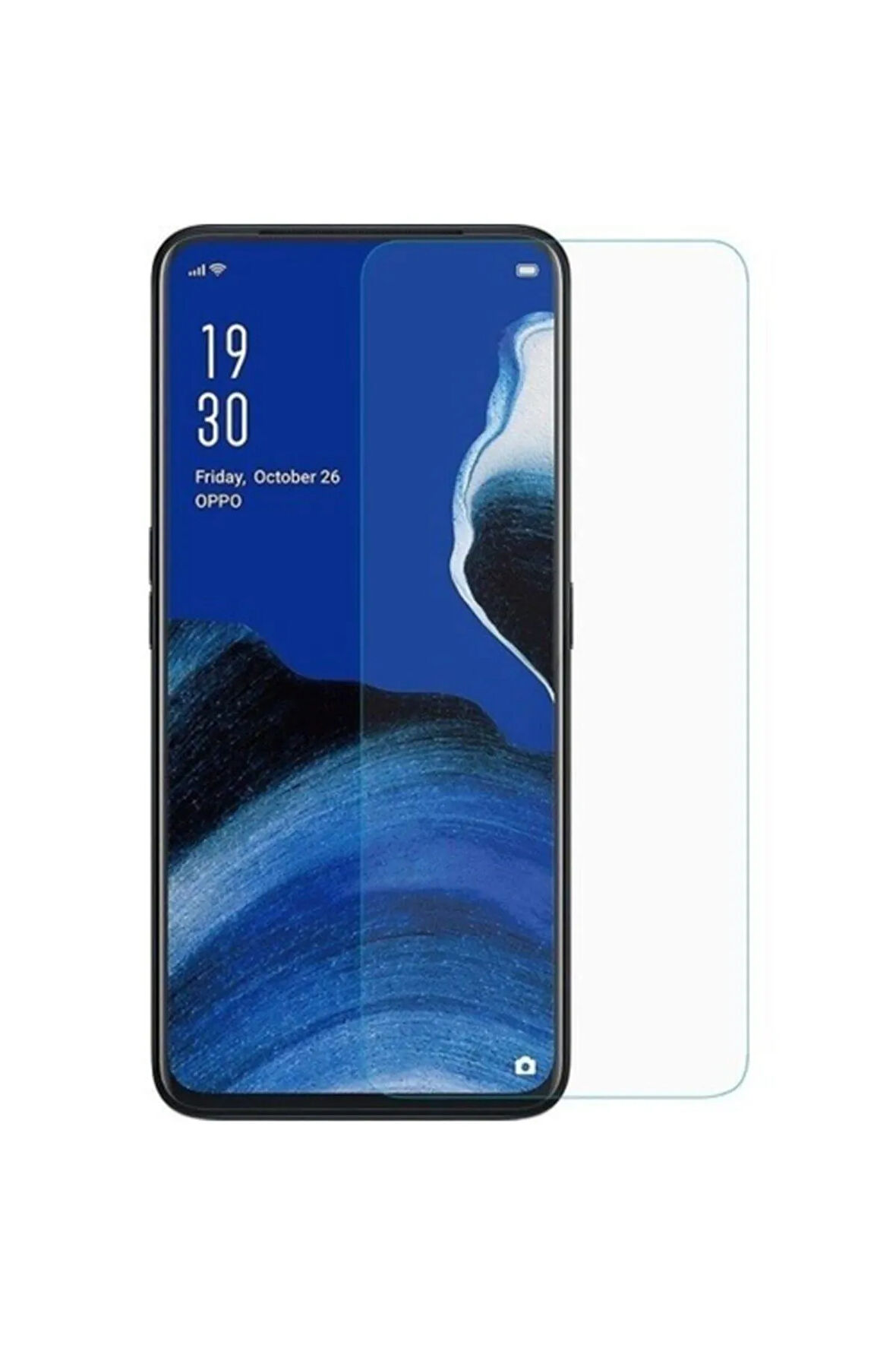 Oppo Reno 2z Uyumlu Ekran Koruyucu Nano Esnek Flexible Micro Temperli Kırılmaz Cam