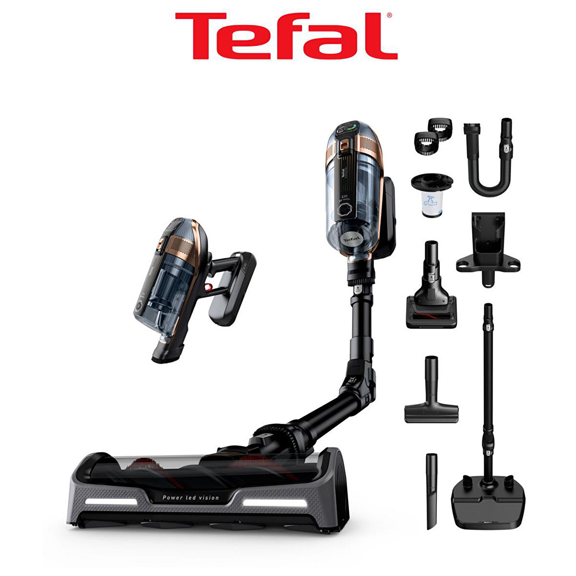 TY99F1 X-Force Flex 15.60 Animal Evcil Hayvan Dostu Kablosuz Şarjlı Dikey Süpürge - 230 Air Watt