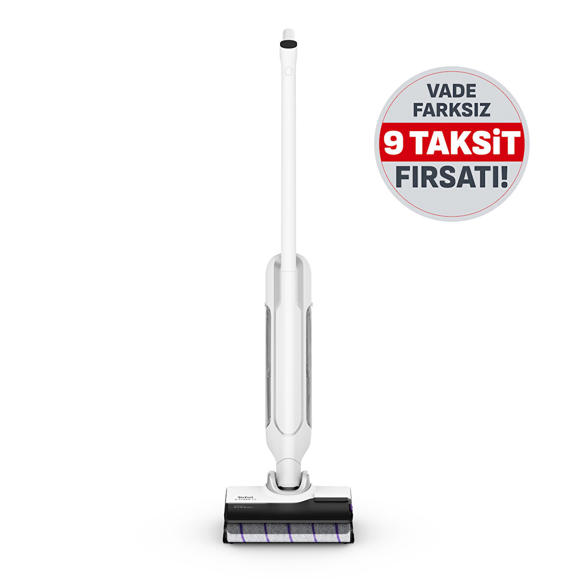 X-Clean 10 Islak Sert Zemin Temizleyici Kablosuz Dikey Süpürge-Kendini Temizler & Kurutur (İlave Rulo Dahil)