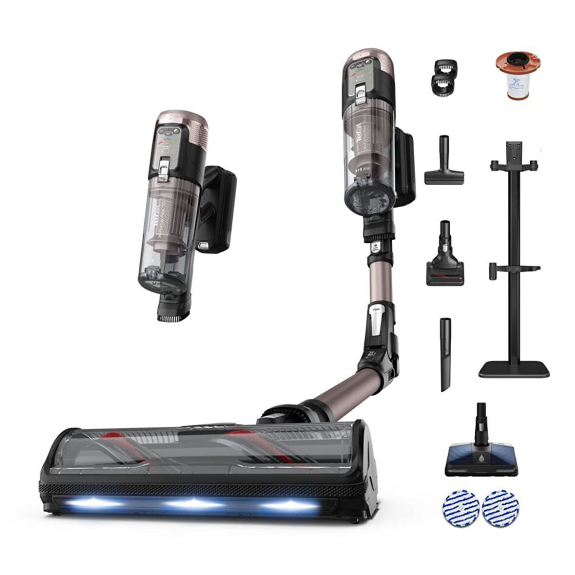 Tefal X-Force Flex 16.60 Animal Aqua 780 Watt Dikey Şajlı Süpürge