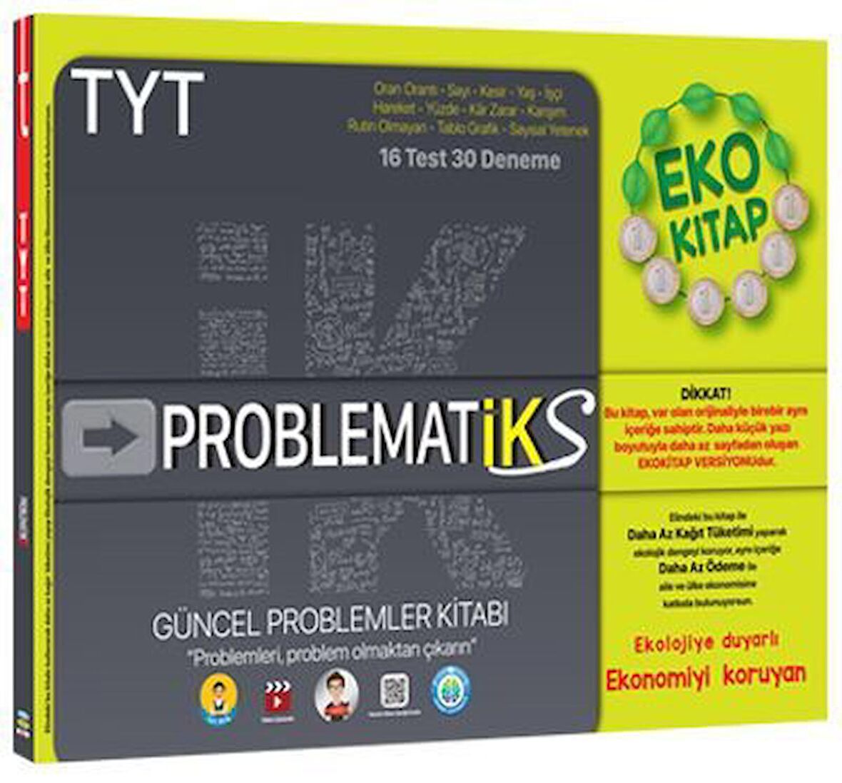 Tonguç Yayınları TYT Problematiks Eko Problem Denemeleri