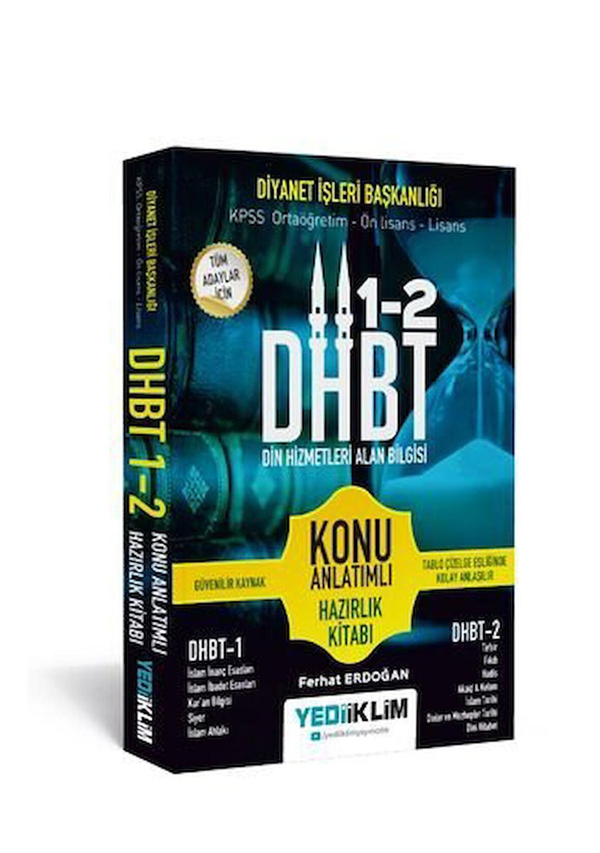 DHBT Tüm Adaylar İçin Din Hizmetleri Alan Bilgisi Konu Anlatımlı Hazırlık Kitabı