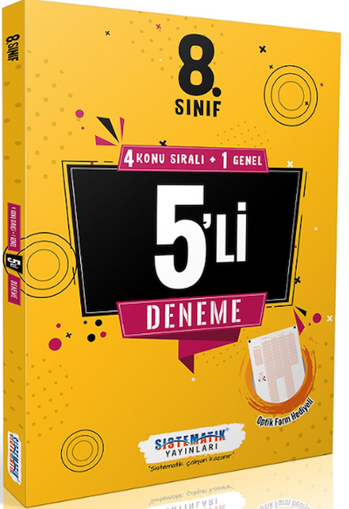 Sistematik 8. Sınıf Tüm Dersler 5 li Deneme