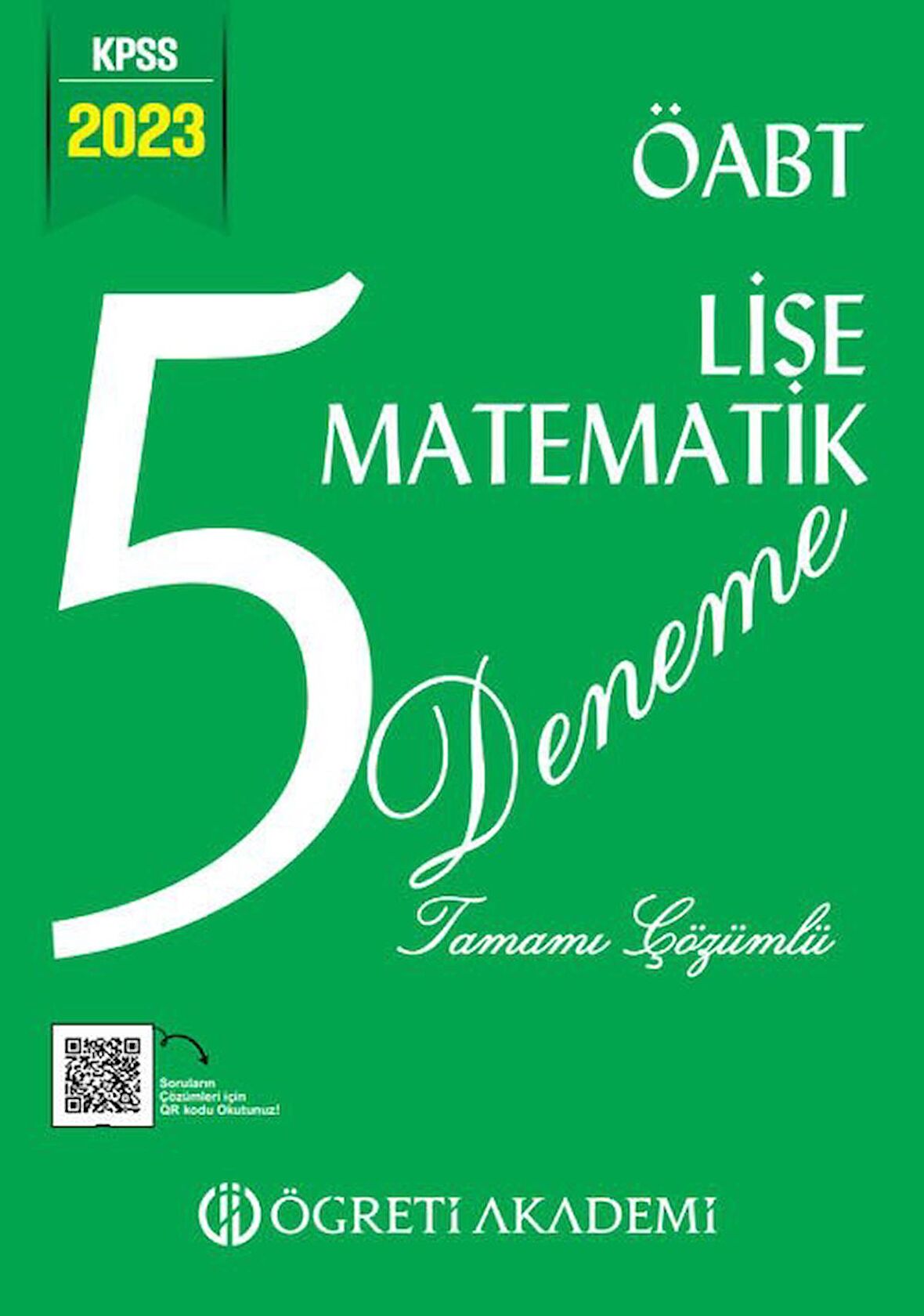 Öğreti 2023 ÖABT Lise Matematik Öğretmenliği 5 Deneme