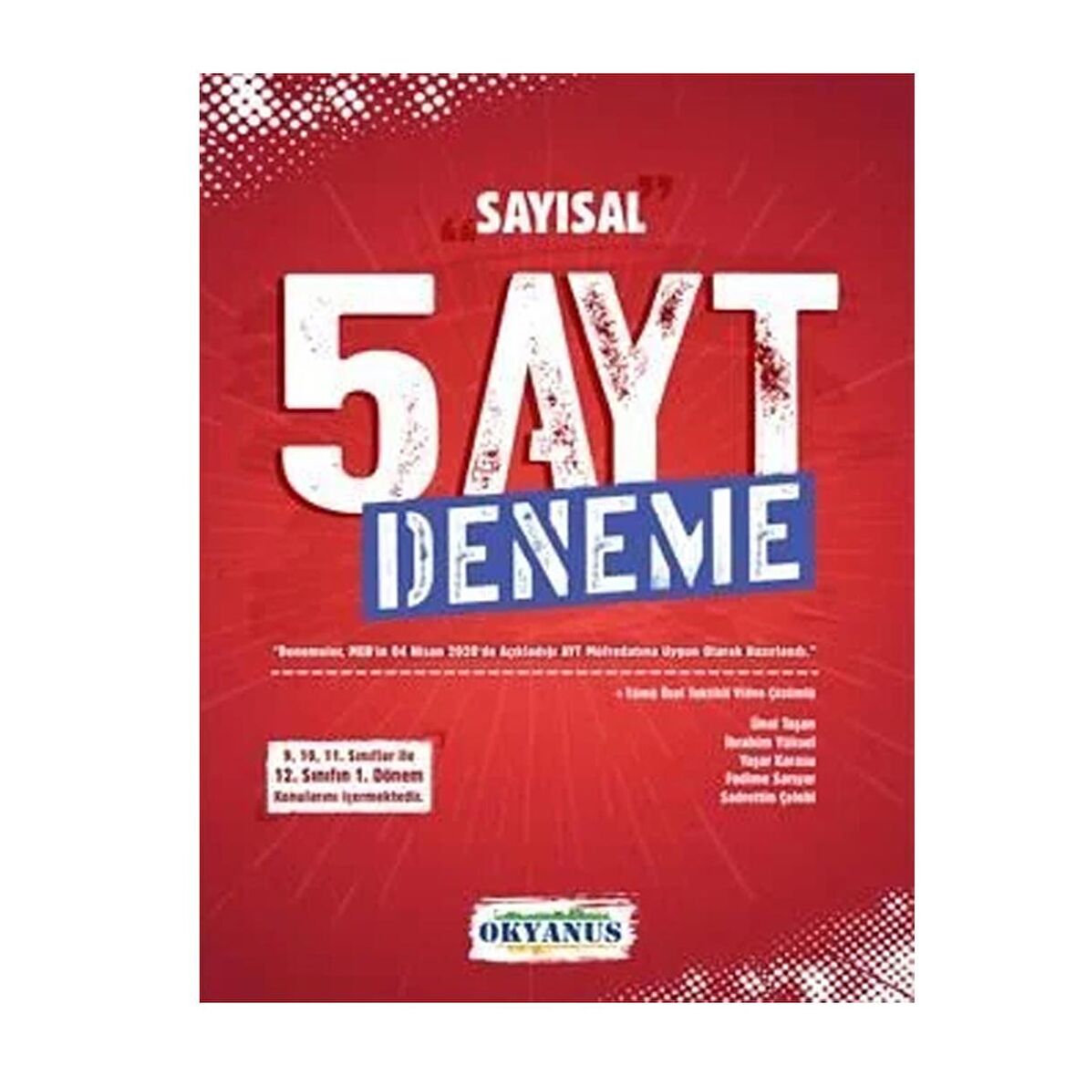 Okyanus 2023 YKS AYT Sayısal 5 Deneme